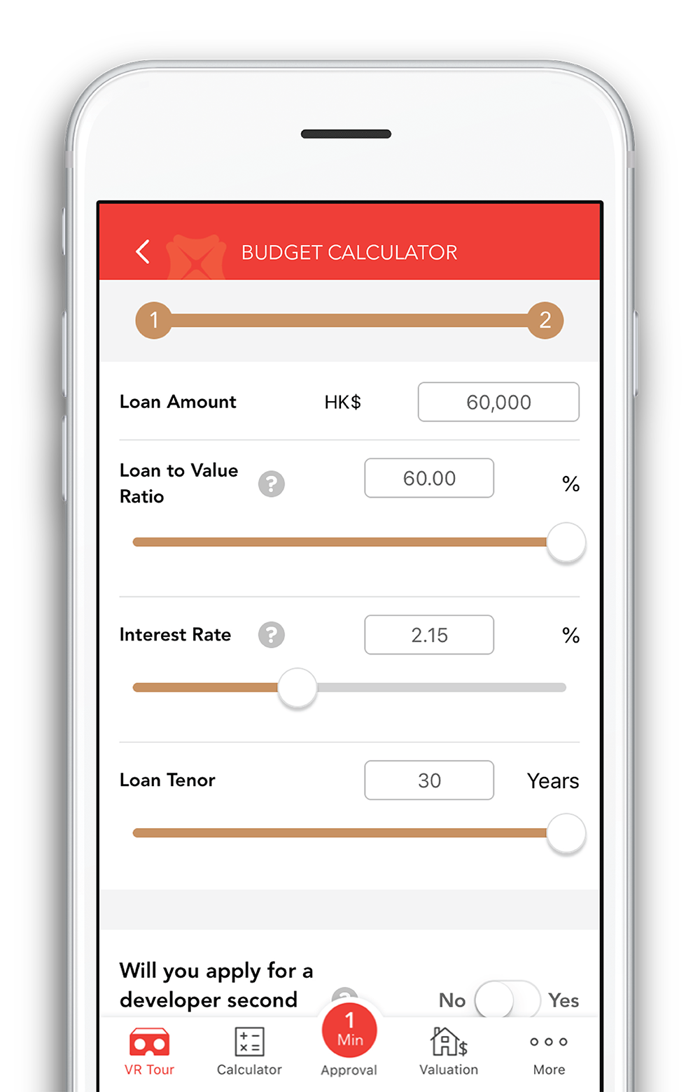 Home budgeting at a glance